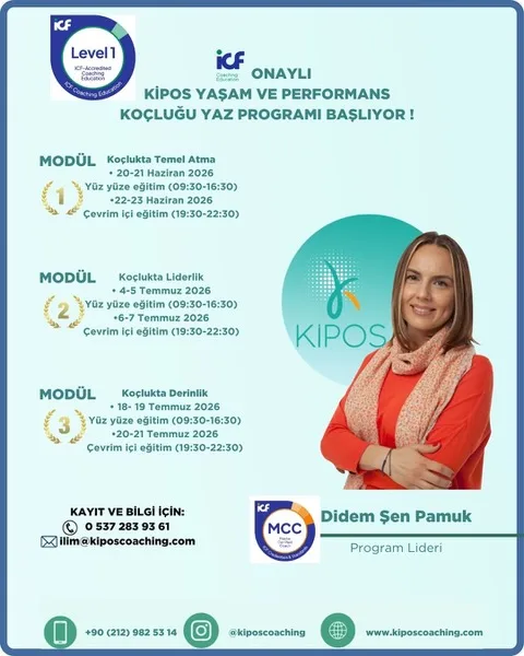 ICF onaylı Kipos Yaşam ve Performans Koçluğu yaz programı başlıyor